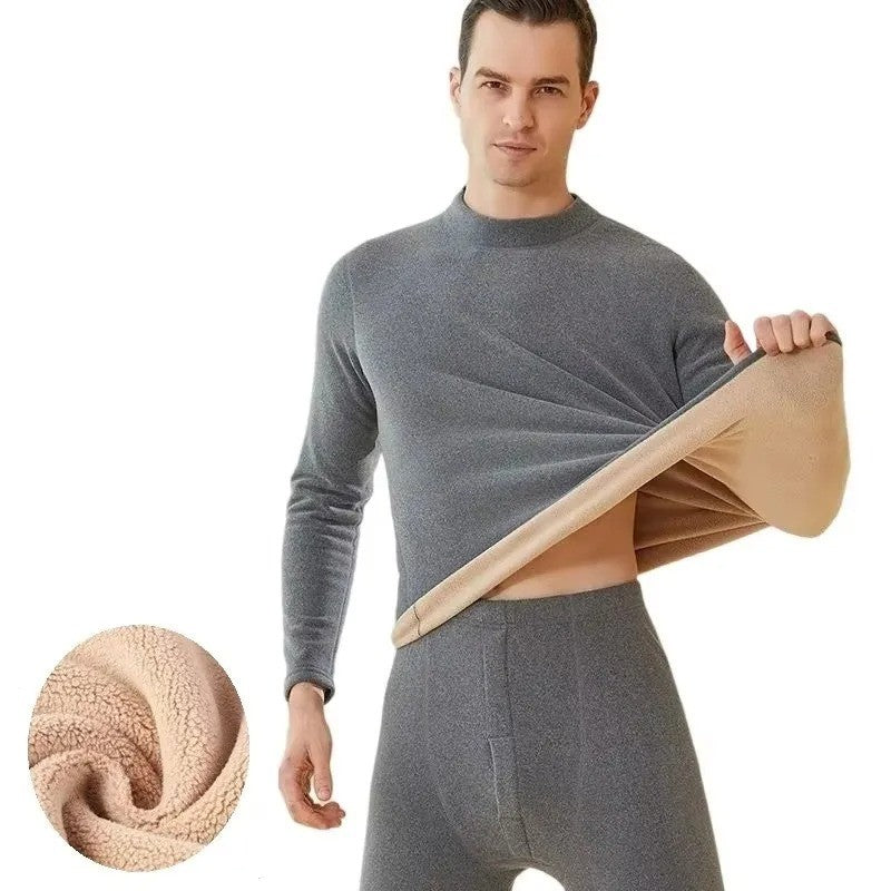 Men's Thermal Underwear Set - Warm Base Layer for Winter Sports