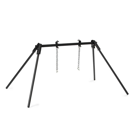 AR500 Steel Gong Target Stand - Adjustable Shooting Range Stand with Chains