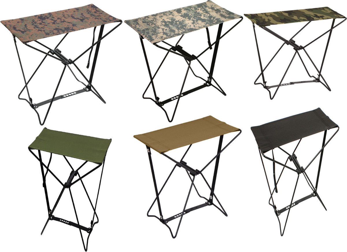 Lightweight Folding Camping Stool Portable Travel Chair Camp Bench