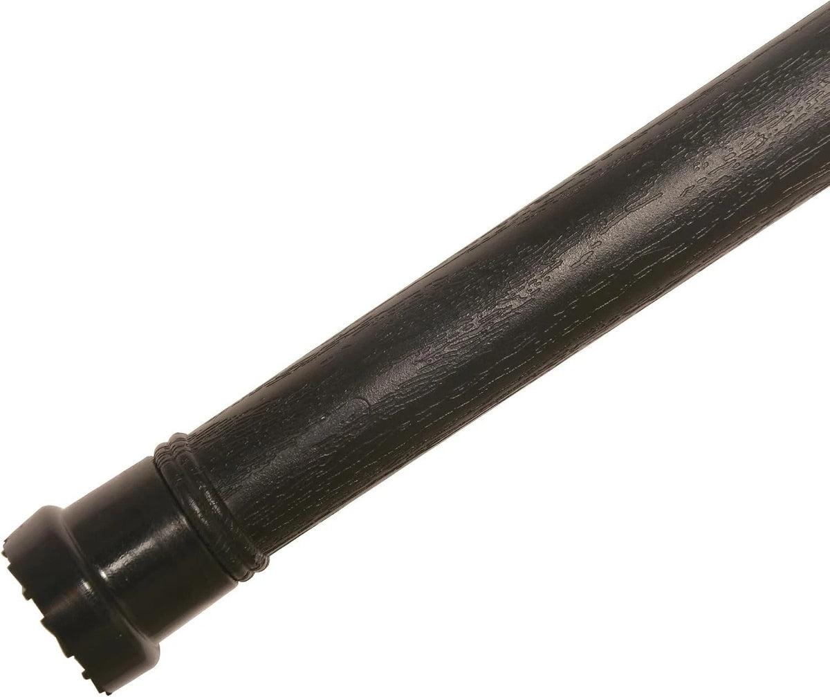 35-Inch Black Hiking Cane for Men Women Mountaineering Walking Support