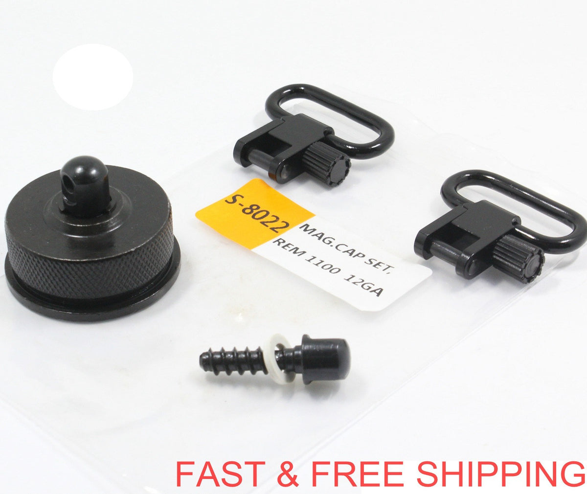 Remington 1100 Shotgun Sling Mount Kit with Magazine Cap & Swivels 12 Gauge