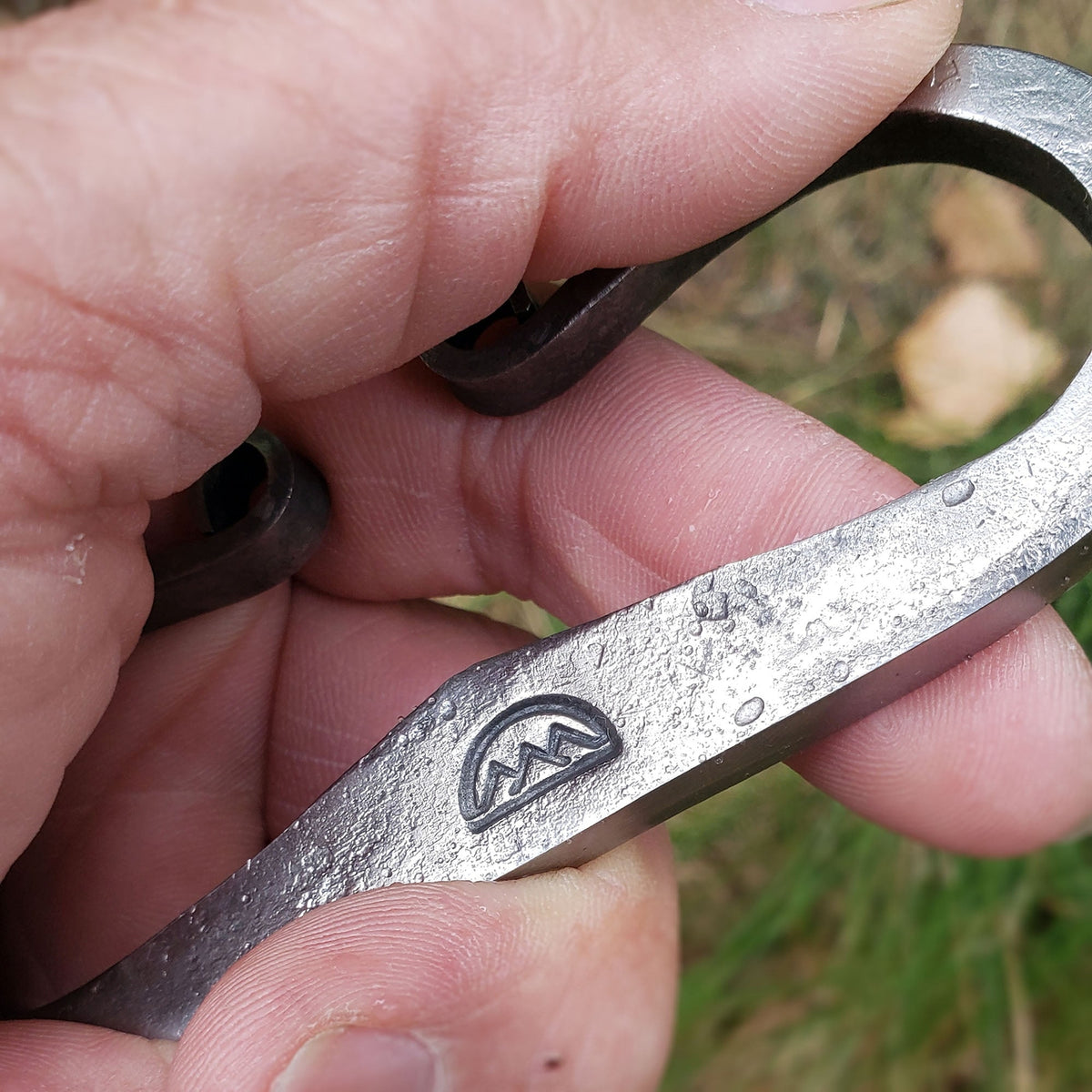 Traditional Flint & Steel Fire Starter - Hand Forged High Carbon Steel