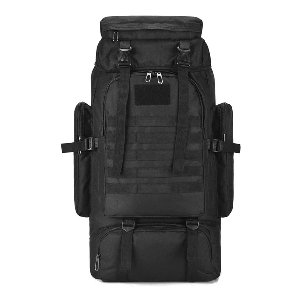 High-Capacity Outdoor Tactical Hiking Backpack Waterproof Camping Rucksack