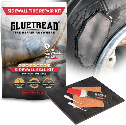 Heavy Duty Sidewall Tire Repair Kit for ATV UTV Off-Road Vehicles
