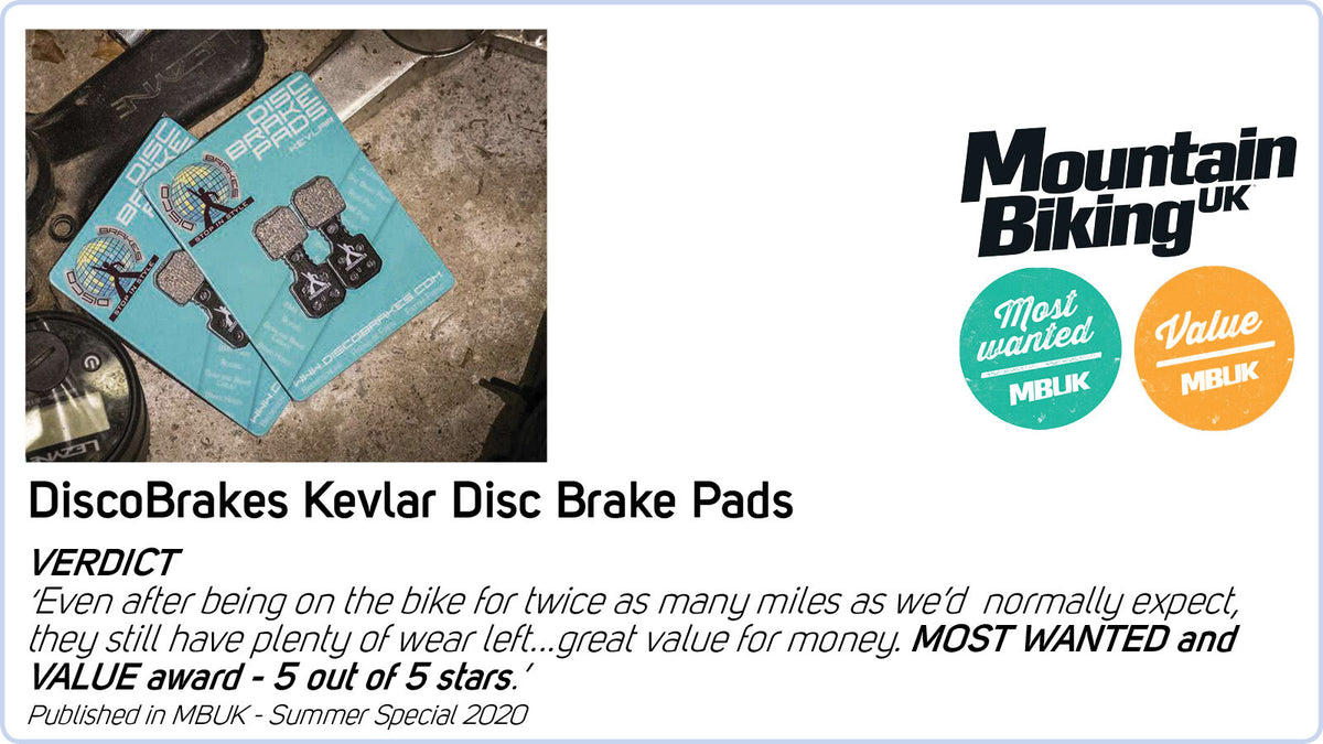 Bike Brake Pads Set for SRAM Avid Level Stealth & Force 2-Piece Calipers
