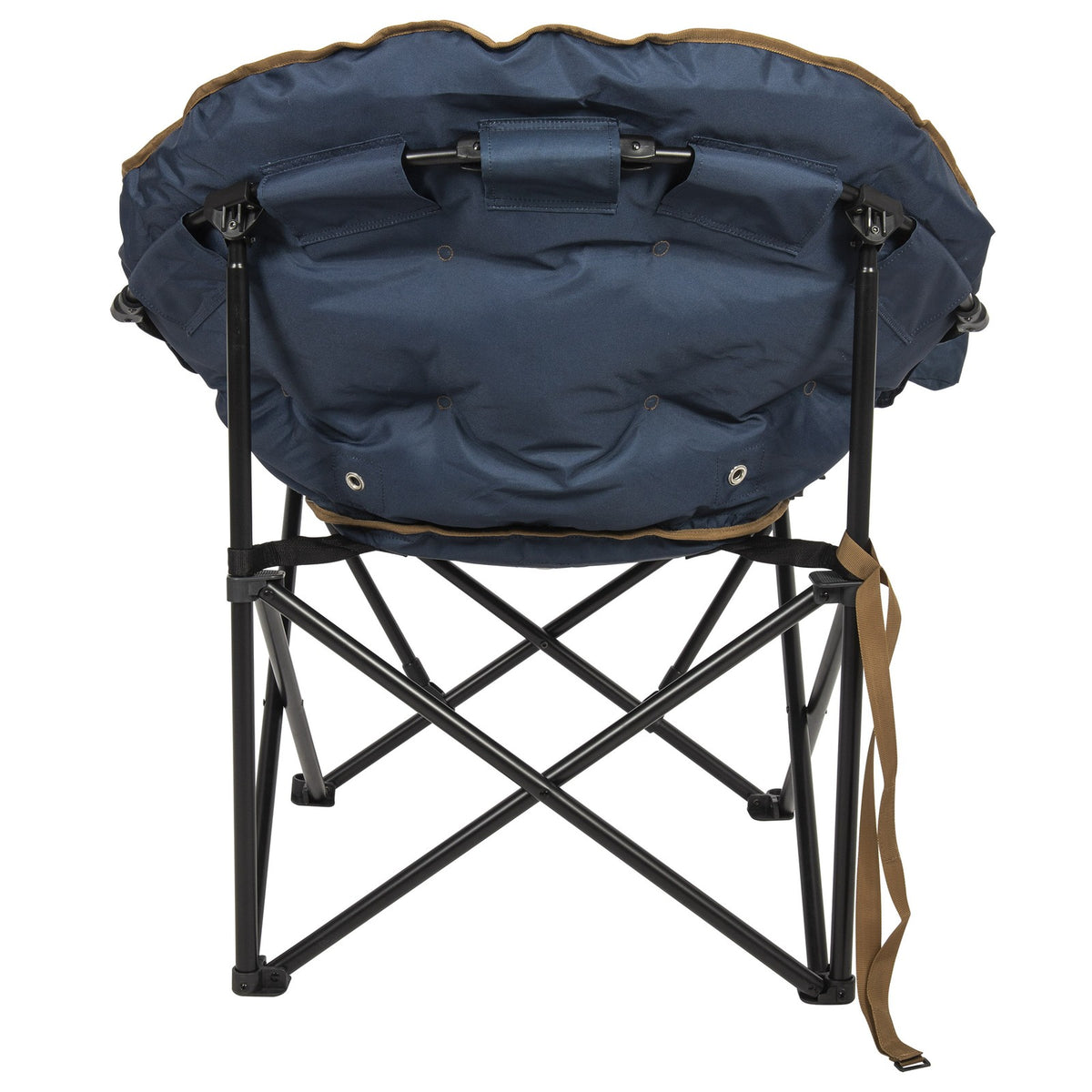 Portable Jumbo Padded Folding Camping Chair with Cup Holder - All Colors