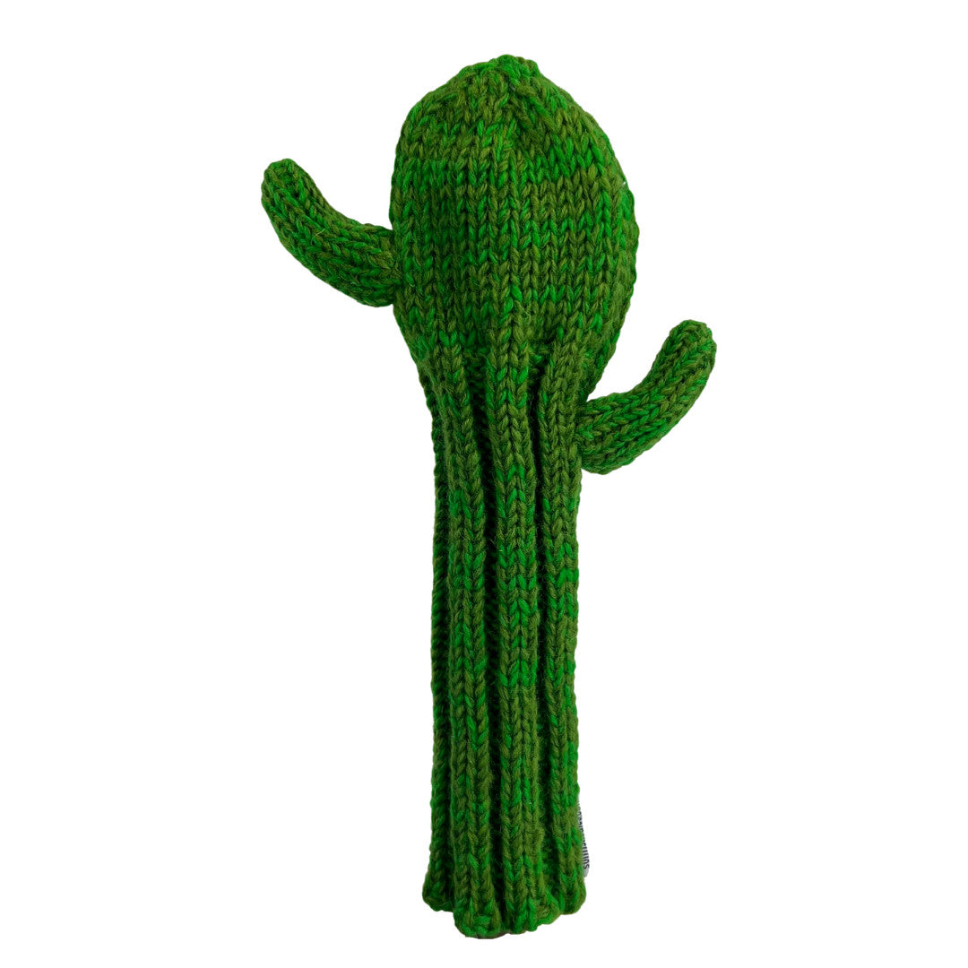 Knit Wool Fairway Golf Club Headcover - Sunfish Cactus Design