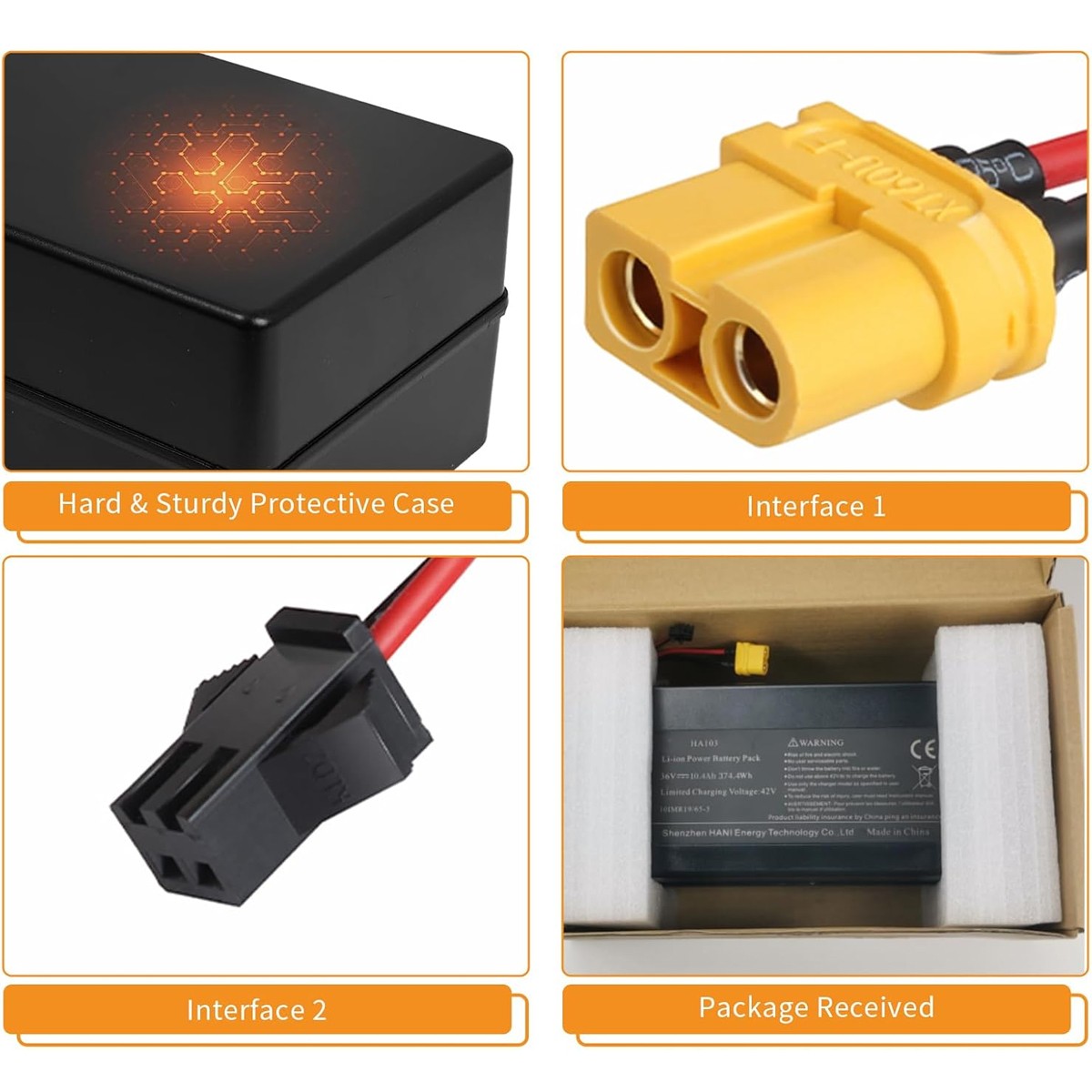 36V 6Ah Electric Bike Battery for Jetson Bolt Pro – Replacement Li-ion 350W