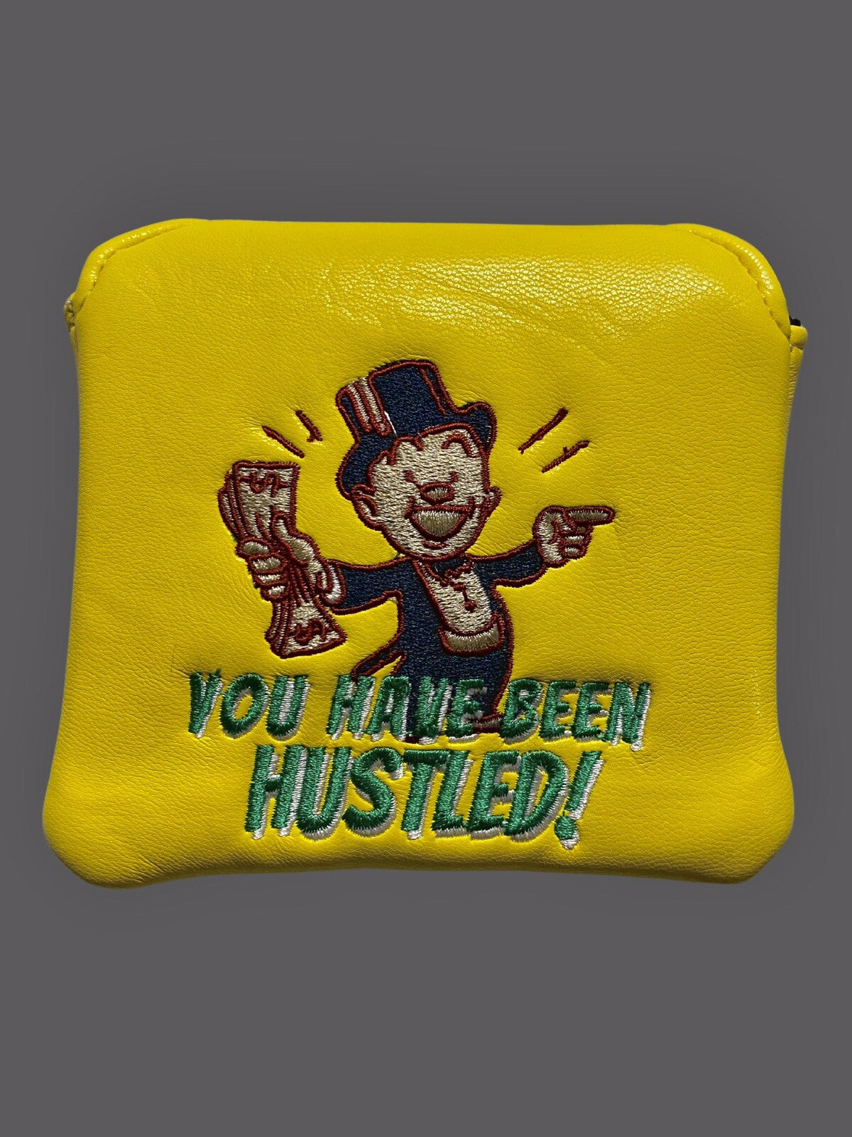 Golf Mallet Putter Headcover with Magnetic Closure - You Have Been Hustled