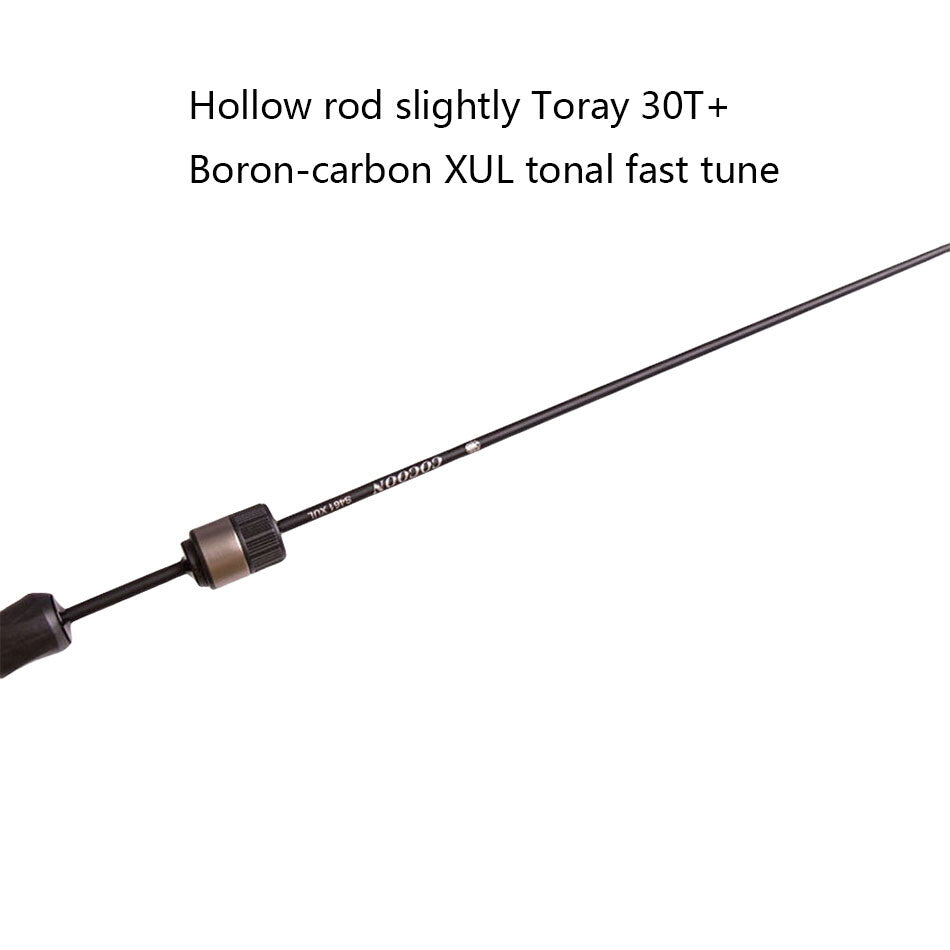Ultralight 5ft Spinning Fishing Rod for Trout 1-5lb Carbon Construction