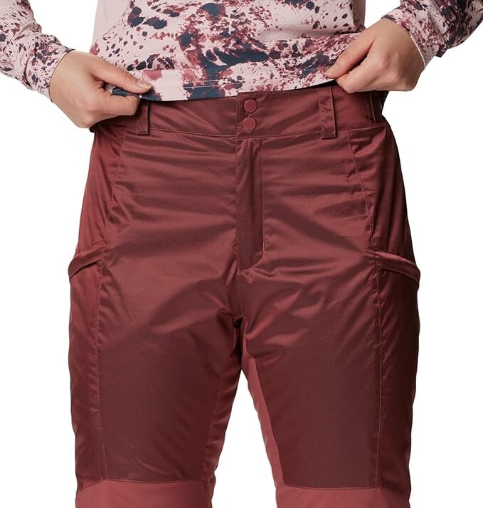 Columbia Women's Insulated Snow Pants - Waterproof Breathable Warm Pants