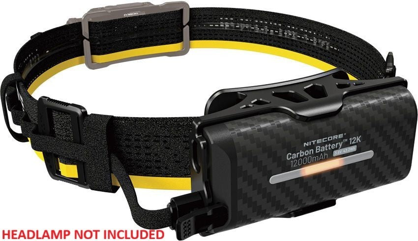 Rechargeable Carbon Battery Kit for Headlamps - Water & Impact Resistant