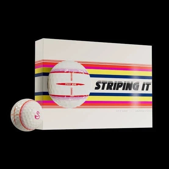 Limited Edition Golf Balls - Vice Pro Air Striping It Tracer Pack | Multiple Quantities