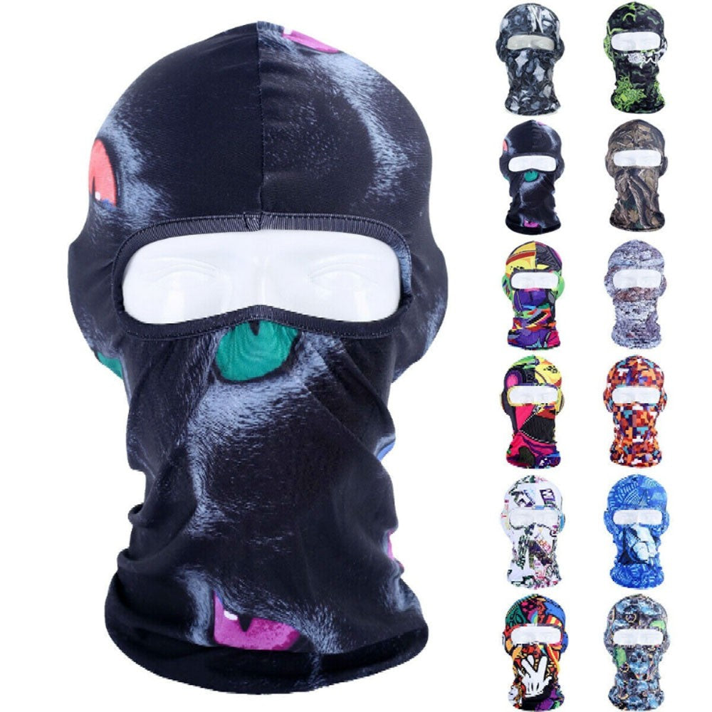 Full Face Mask Balaclava for Motorcycle Airsoft Paintball Outdoor Sports