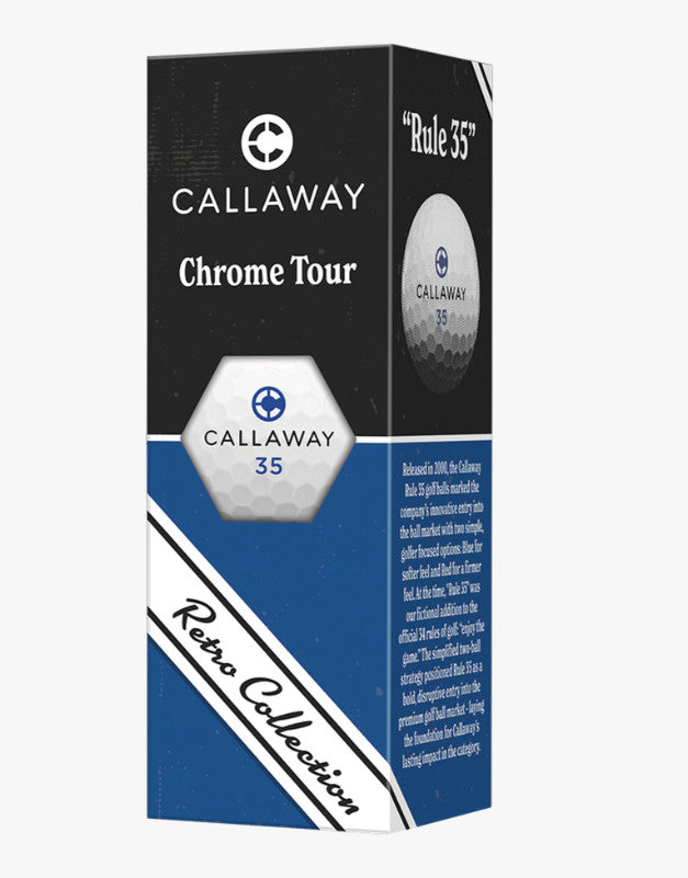 Callaway Tour Retro Golf Balls Limited Edition - Multiple Quantities Available
