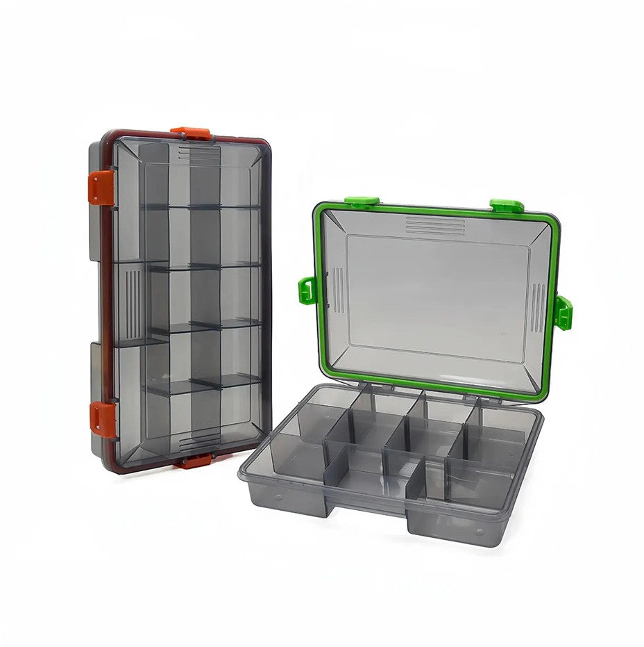 Large Capacity Fishing Tackle Box Organizer for Hooks Lures and Bait Storage