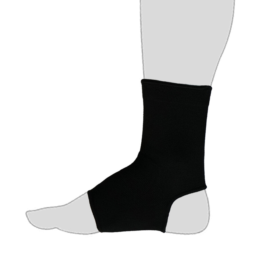 Ankle Supports Pair - MMA Muay Thai Kickboxing Elastic Brace for Training