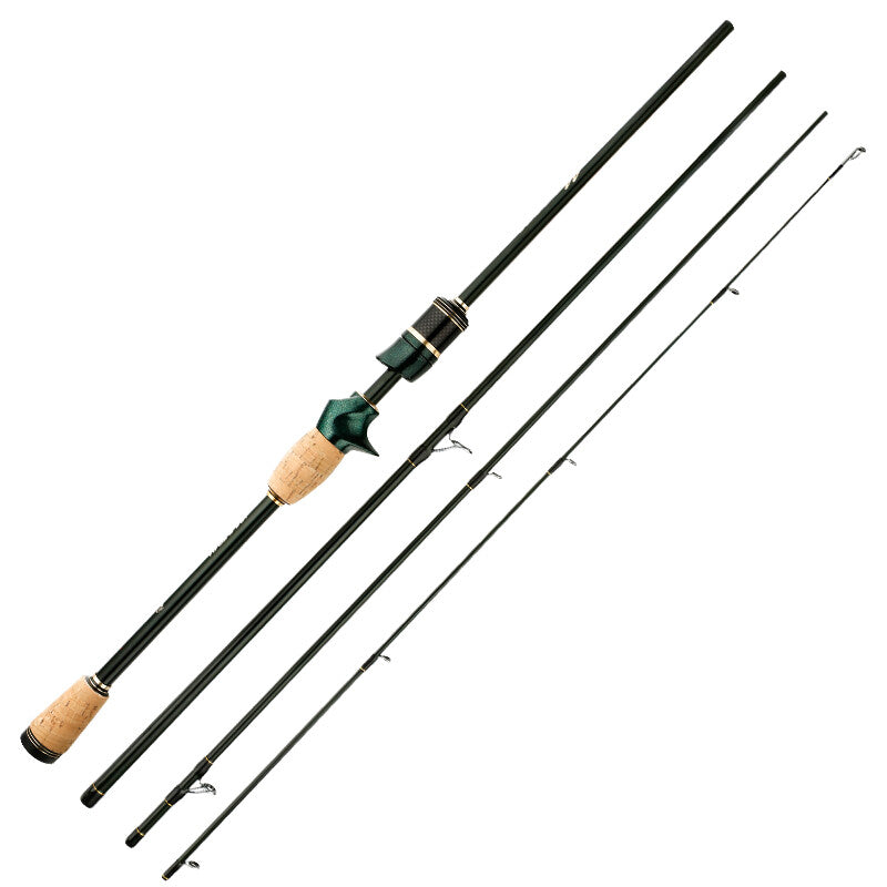 Ultralight Carbon Fishing Rods - Spinning & Casting, Travel Lengths 6-8 ft