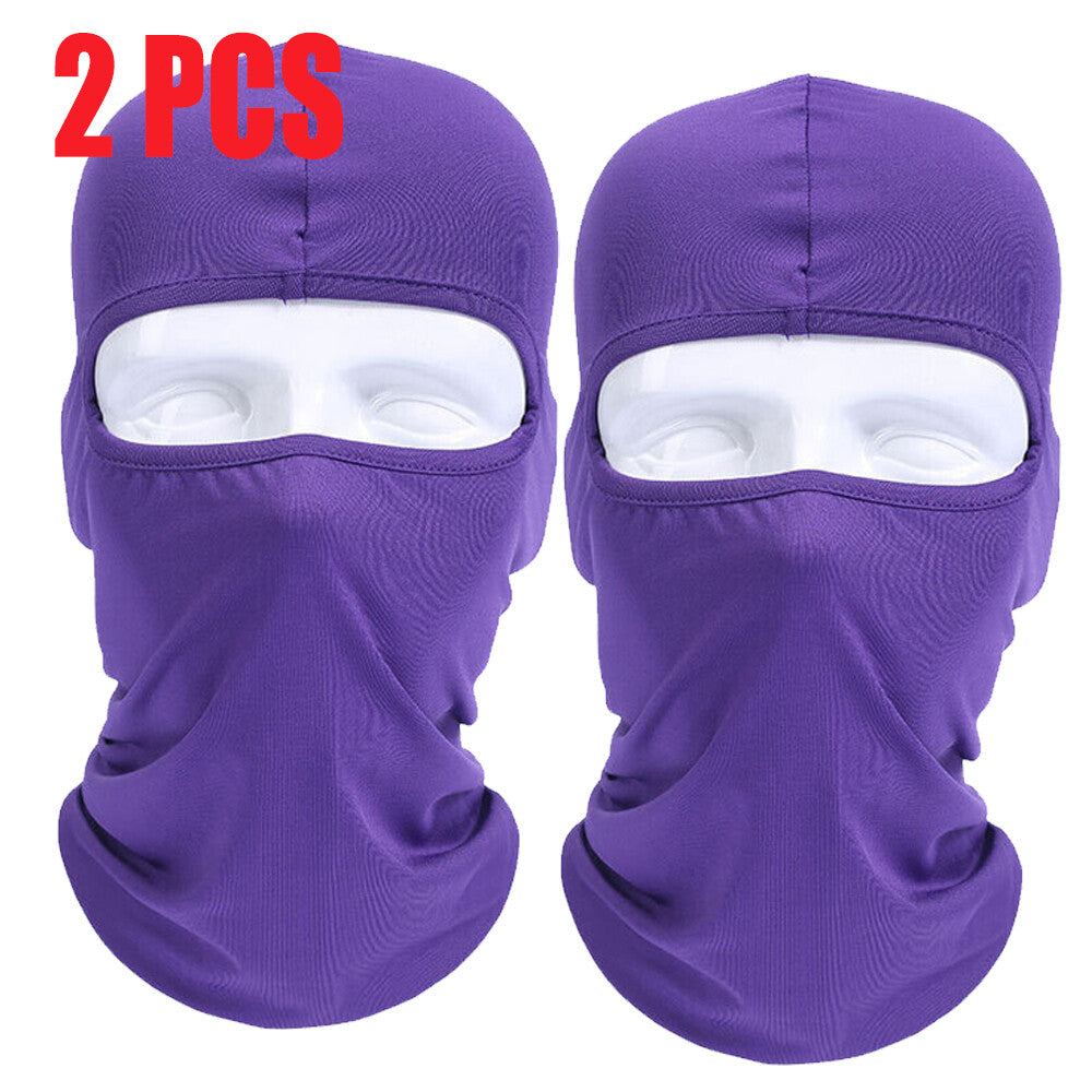 Windproof Tactical Balaclava Face Mask for Outdoor Sports - 2 Pack