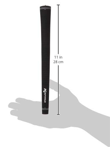 Midsize Golf Grips 13 Pack - Velour Black Non-Slip Tacky Feel