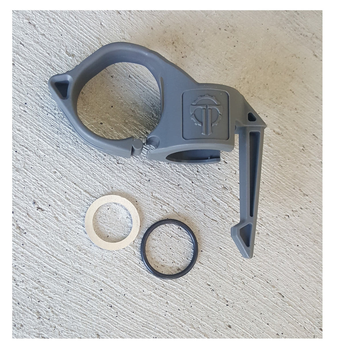 Tactical Flashlight Ring with Release and Multi-Function Grip - All Colors