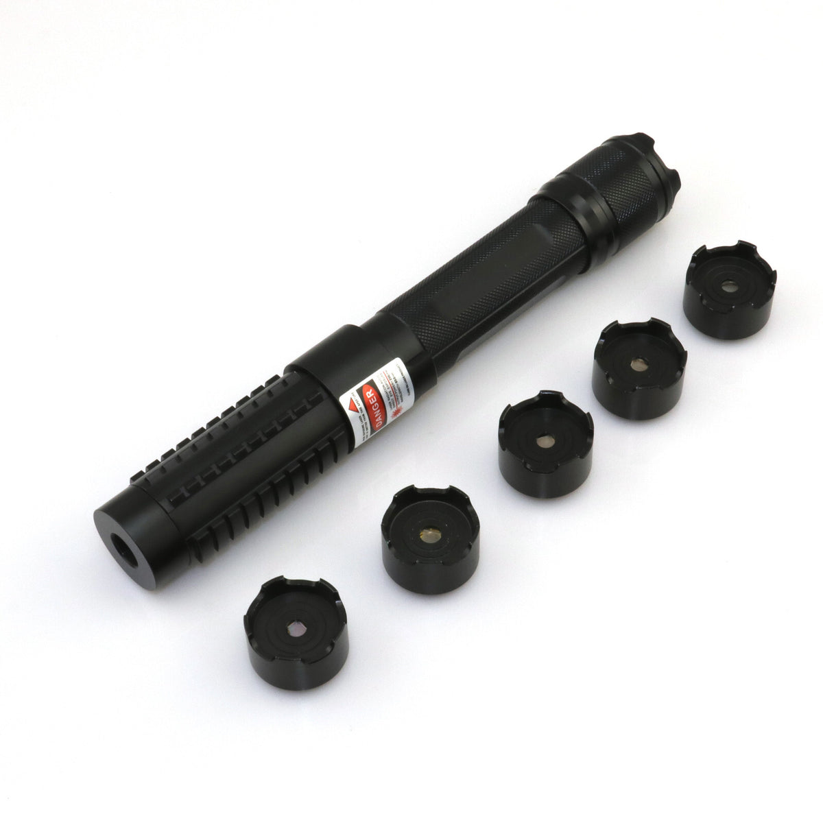 593nm Yellow Handheld Laser Pointer with Adjustable Focus and Safety Goggles