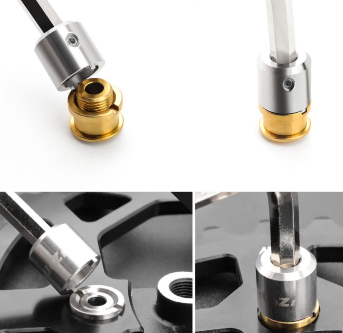 Bicycle Chainring Nut Wrench Tool for Installation & Removal - MTB & Road Bikes