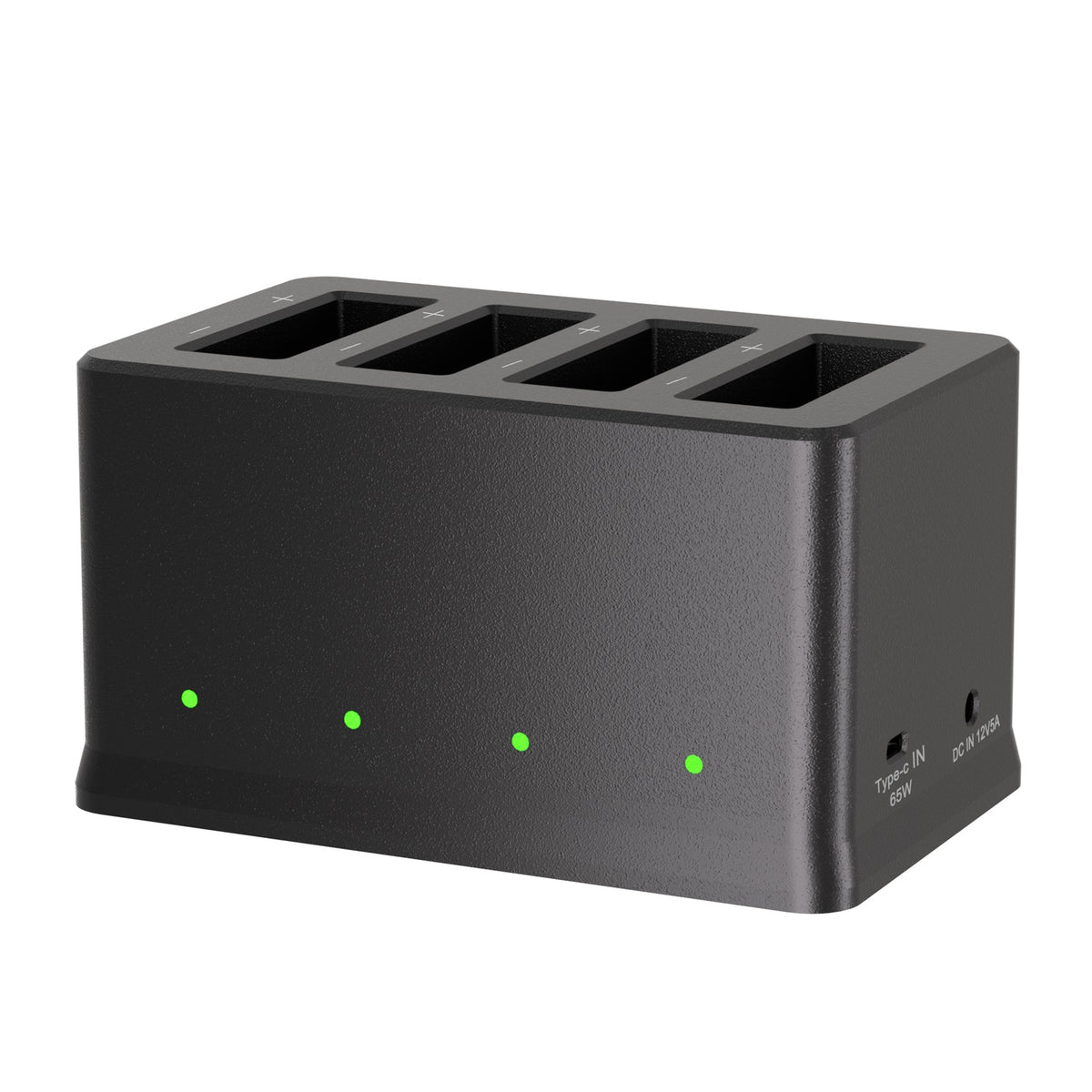 4 Pack 7000mAh Lithium-Ion Battery & USB-C Charger Station for Trail Cameras