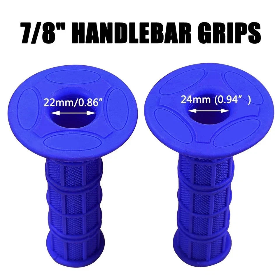 Handlebar Grips for 50cc-125cc Dirt Bikes and Scooters - 7/8" Universal Fit
