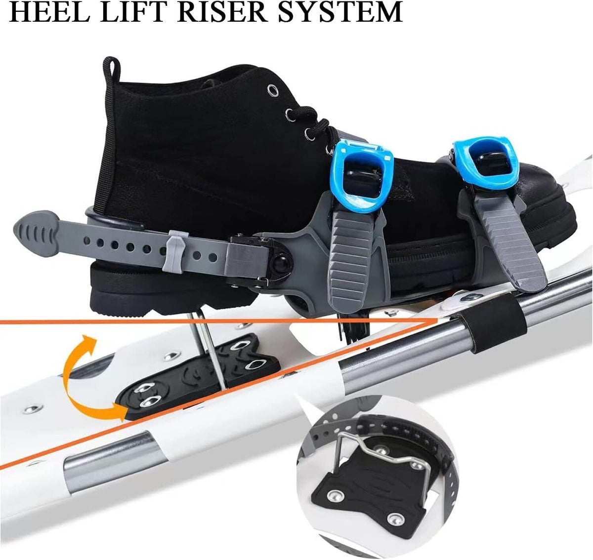 Lightweight Snowshoes for Men and Women - Adjustable 21/27 Inch Winter Gear