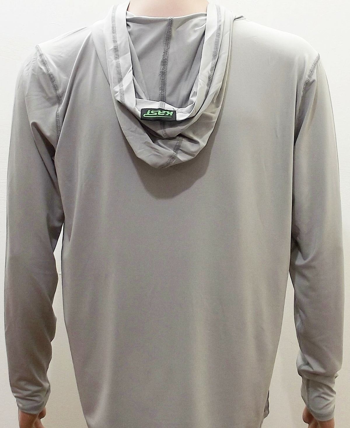 Fishing Sun Shirt Hooded UPF50+ Long Sleeve Performance Top Storm Grey 2XL