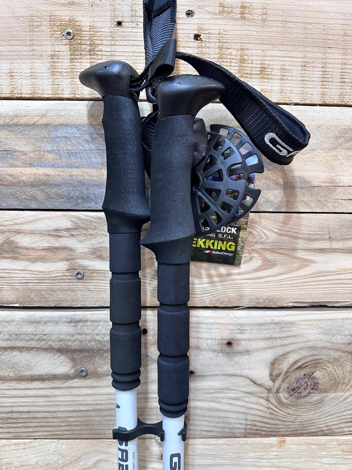 Gabel Mont Blanc Tour Lite Trekking Poles - Adjustable Aluminum Hiking Sticks