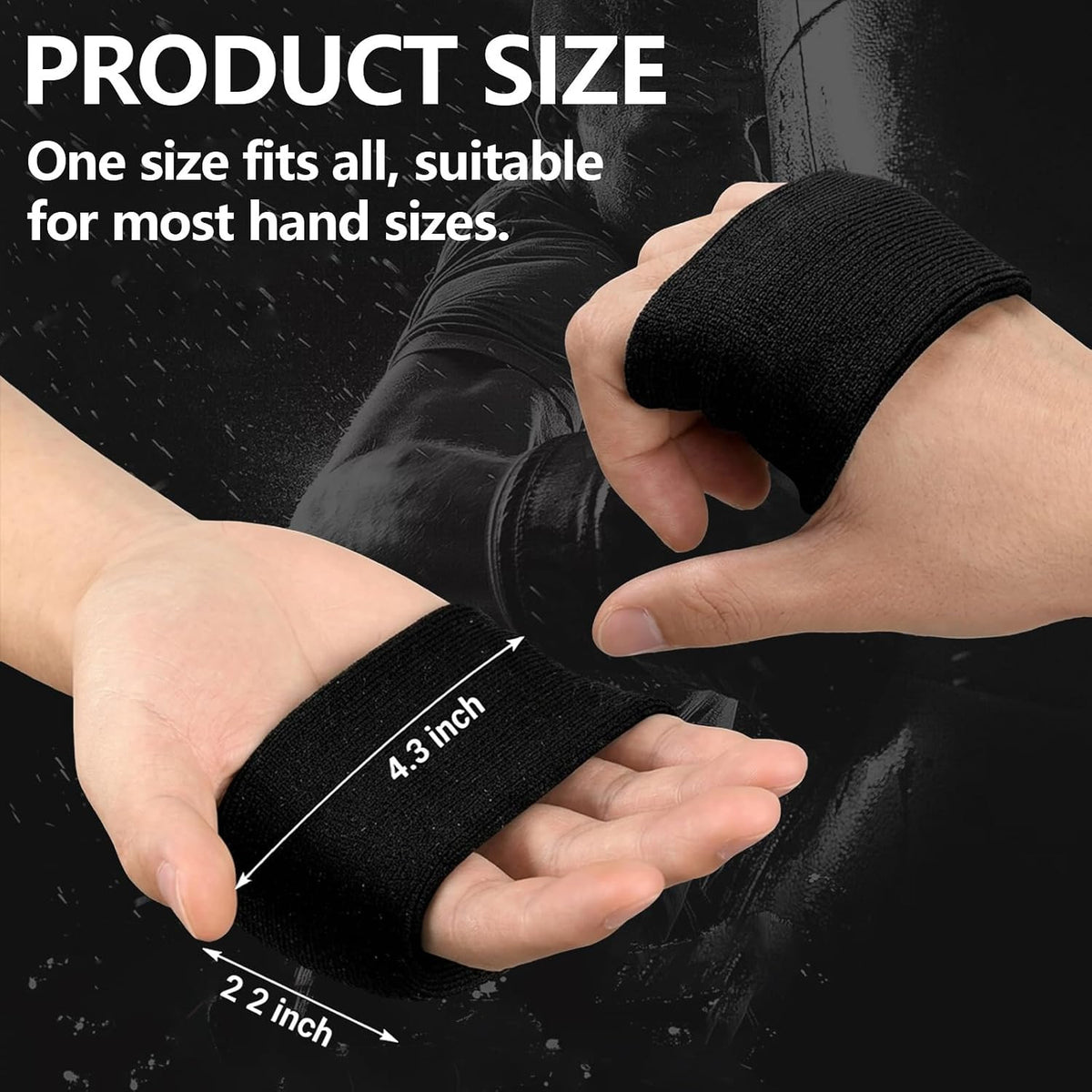Boxing Knuckle Guards Gel Hand Wraps for Shock Absorption & Injury Prevention