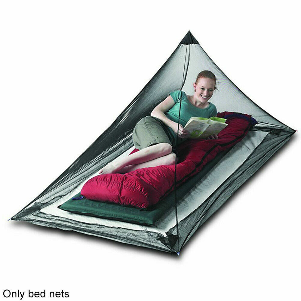 Portable Outdoor Camping Mosquito Net Tent - Foldable Breathable Mesh