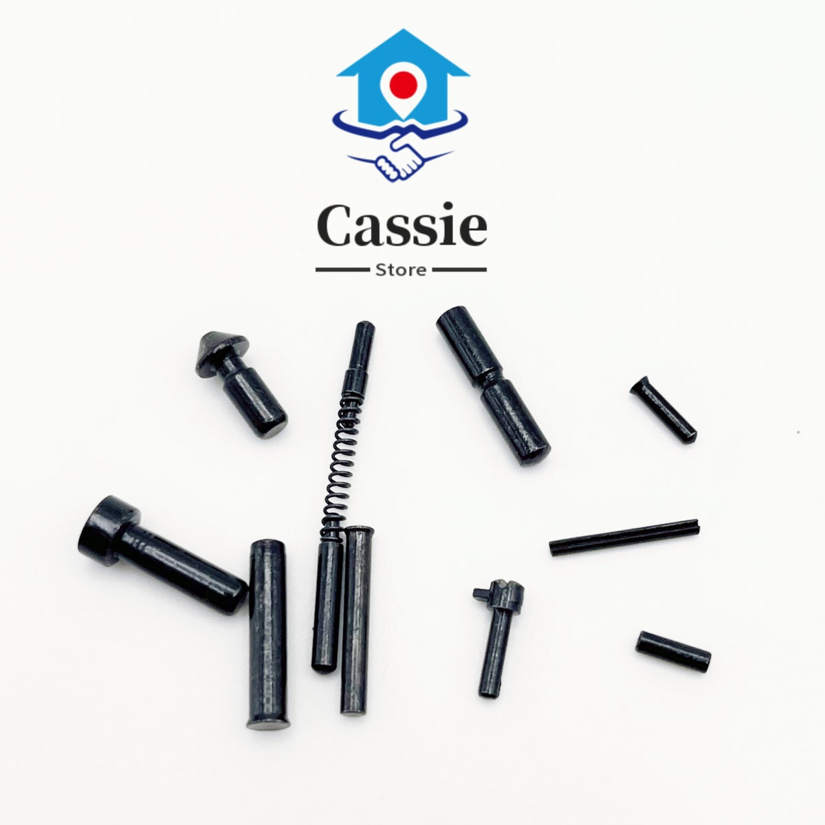 11 Pcs 1911 Pistol Pin Set Steel Replacement Parts for Firearms