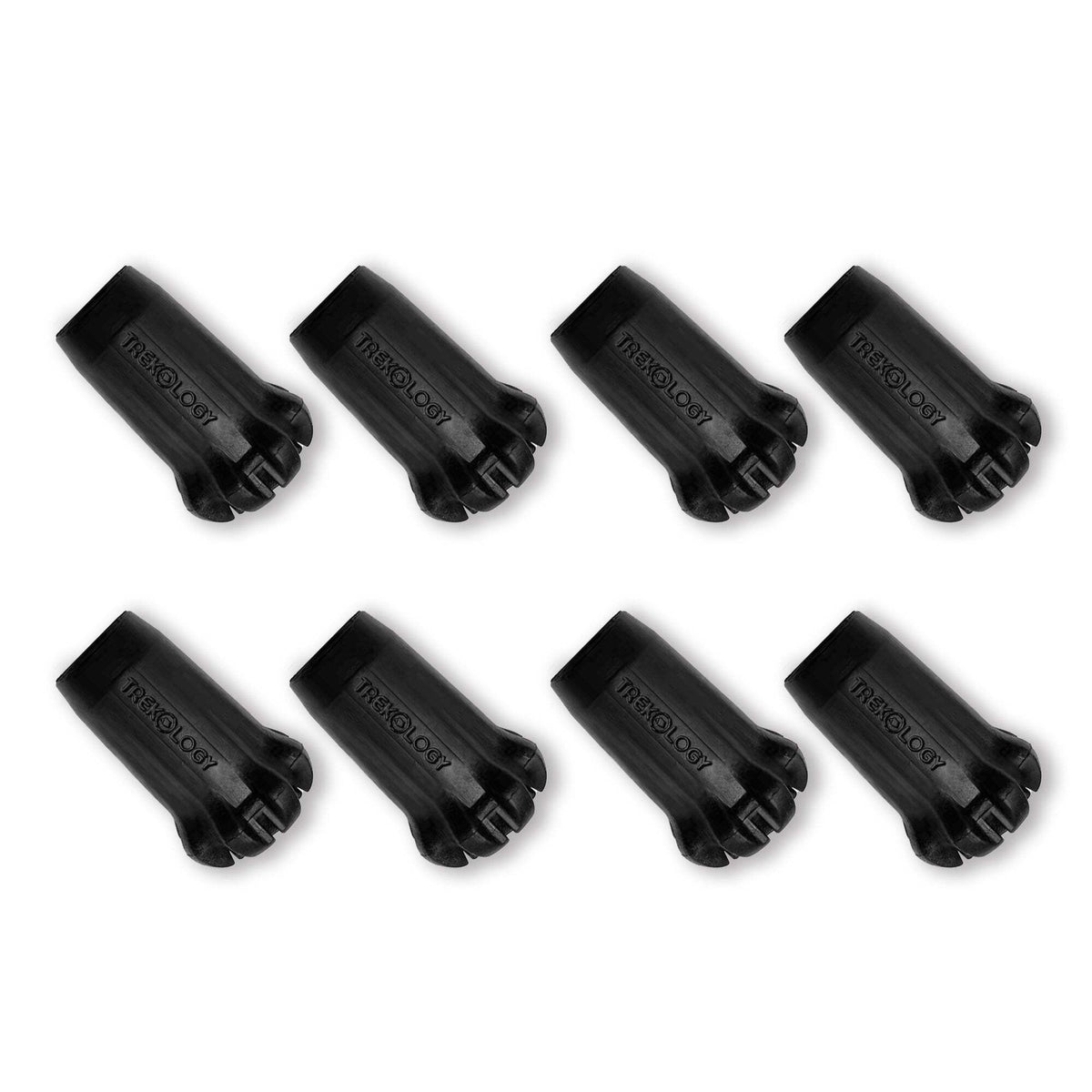 Hiking Pole Rubber Tips Accessories Set for Trekking Poles - Multiple Sizes