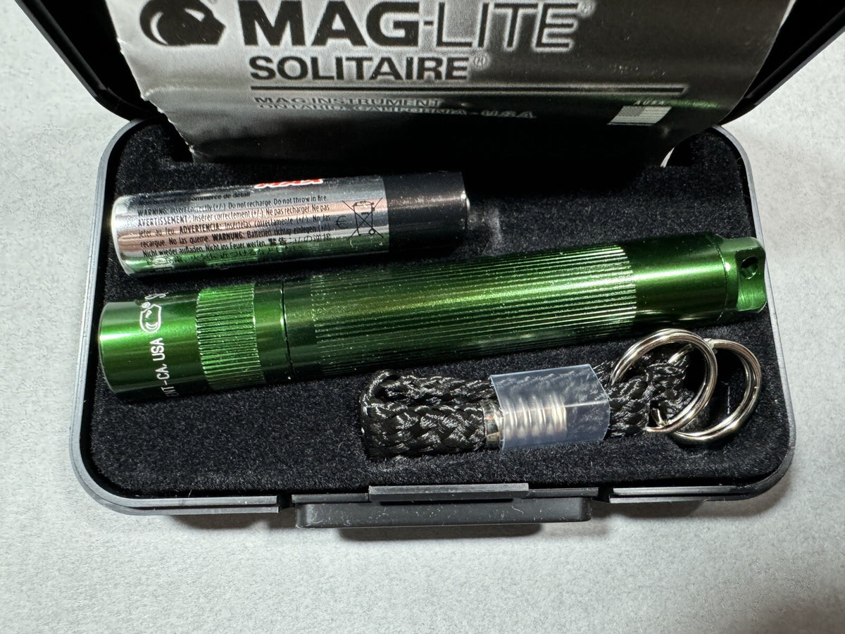 Mini Waterproof Impact Flashlight - LED, USA-Made, Keychain Size