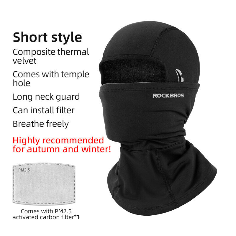 Winter Full Face Mask Balaclava for Ski Cycling & Outdoor Sports - Fleece Windproof