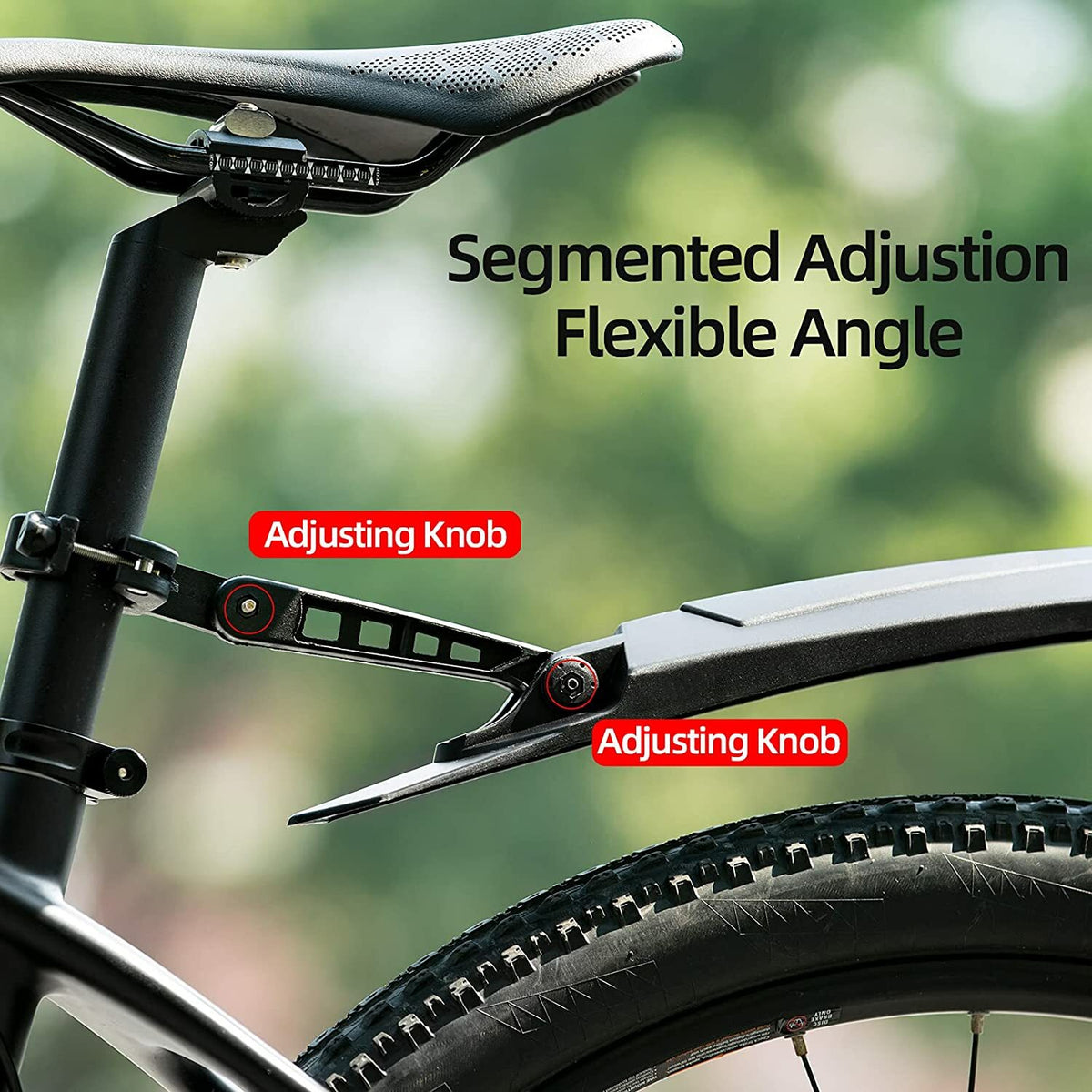 Bike Mudguard Set Front and Rear - Universal Bicycle Fenders for MTB Road City Bikes