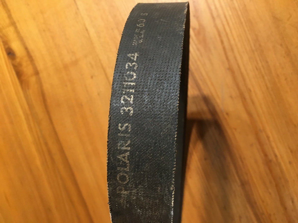 Vintage NOS Polaris Drive Belt 3211034 for 72 TX Starfire Racer - Display Use Only