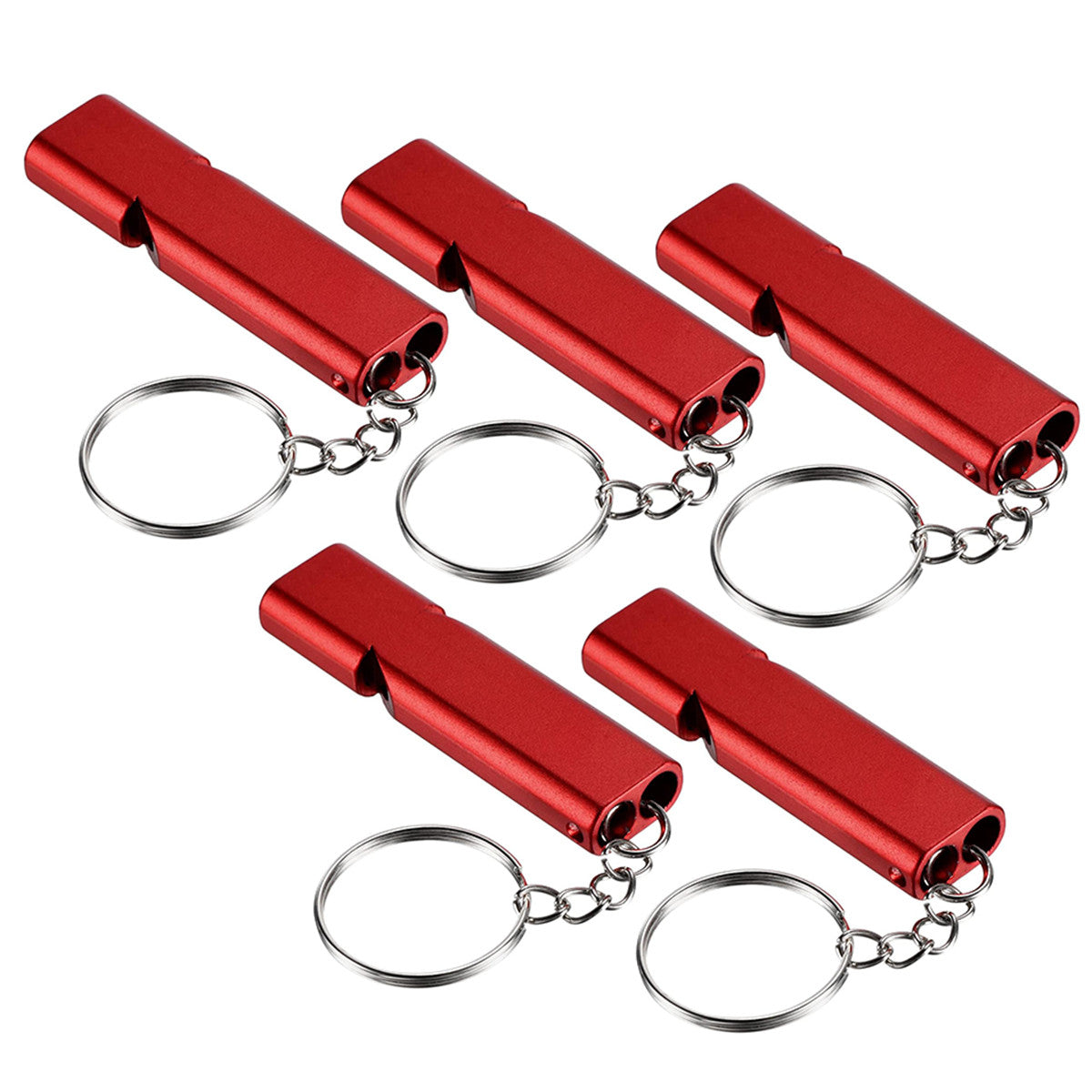Emergency Survival SOS Whistle Keychain - Loud 120dB Waterproof Outdoor Camping Hiking