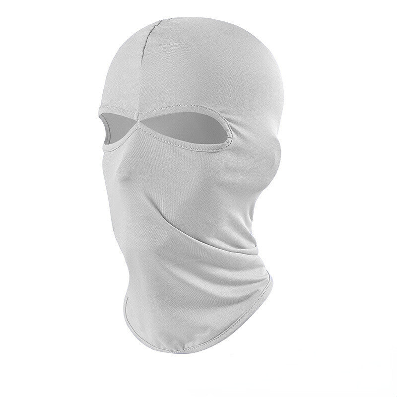 Unisex Ski Face Mask with 2 Holes UV Windproof Breathable Balaclava