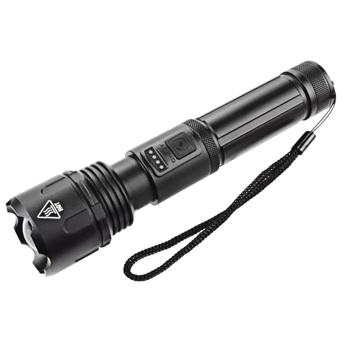 Super Bright Rechargeable LED Tactical Flashlight 1000000 Lumens, Waterproof, Focus Adjustable