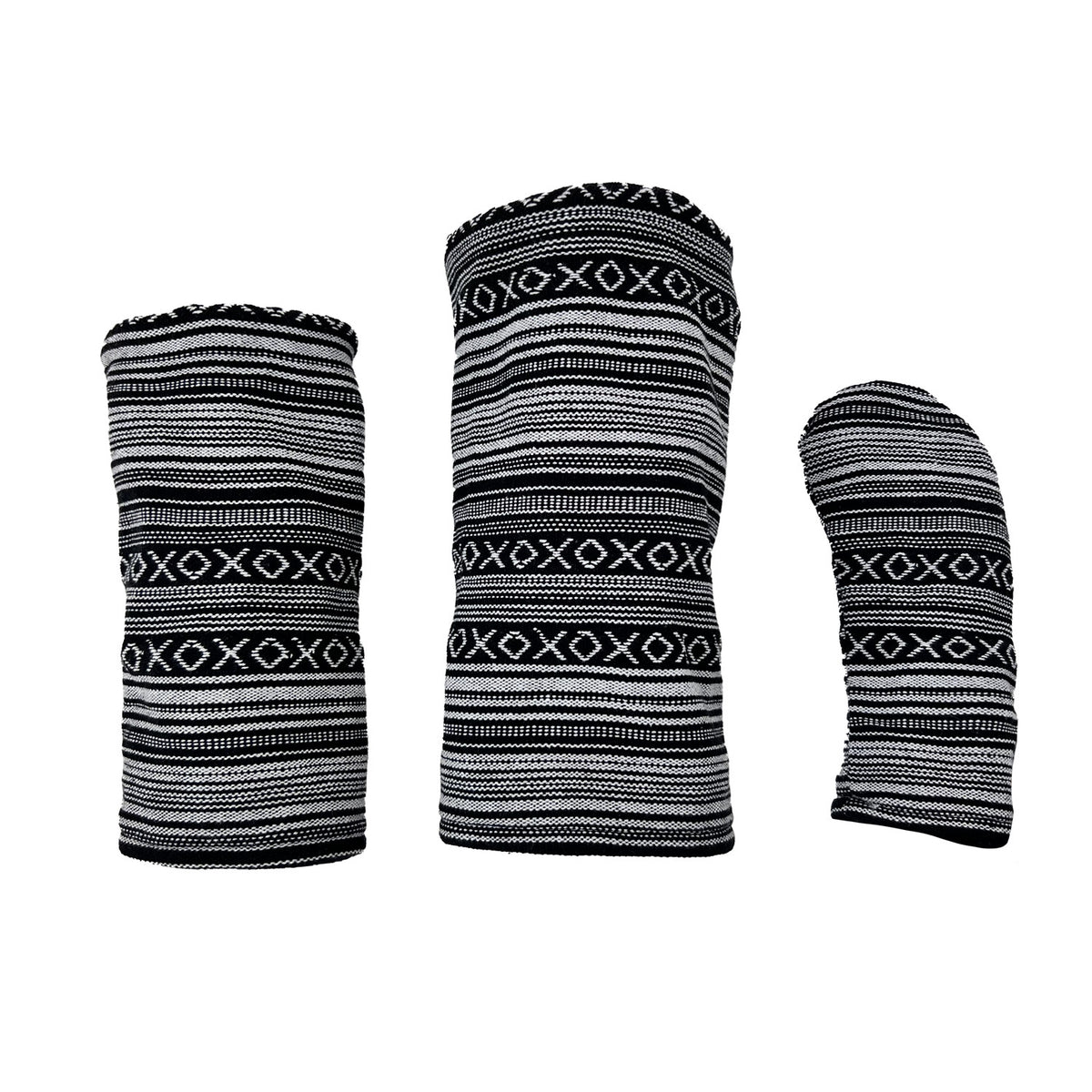 Woven Cotton Golf Club Headcover Set - Sunfish Sunfish Golf
