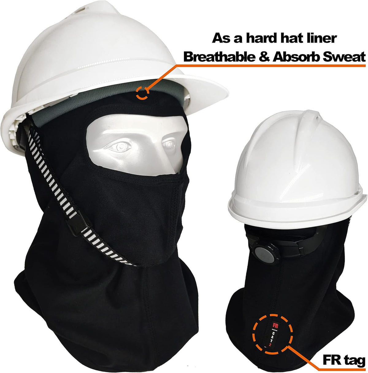 Flame Resistant Balaclava Face Mask for Men and Women FR Safety Gear