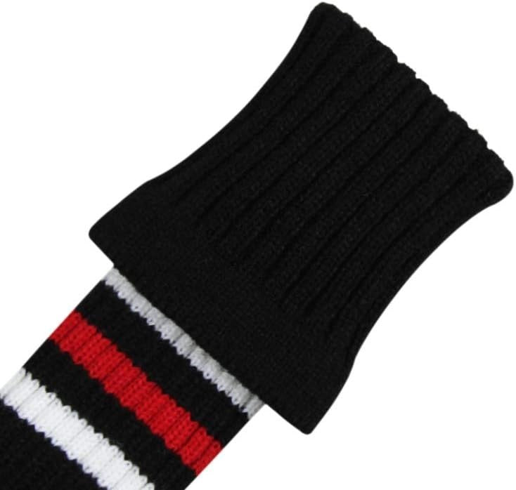 Soft Acrylic Fairway Wood Cover with Pom Pom & Rotating Tag - Golf Accessory