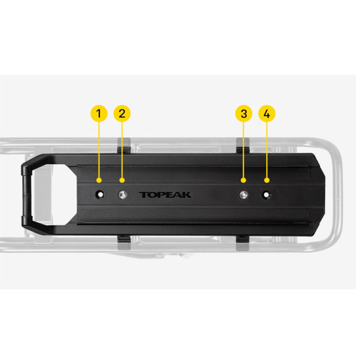 Topeak OMNI Quick Track Adapter for MTX Trunk Bags & Baskets