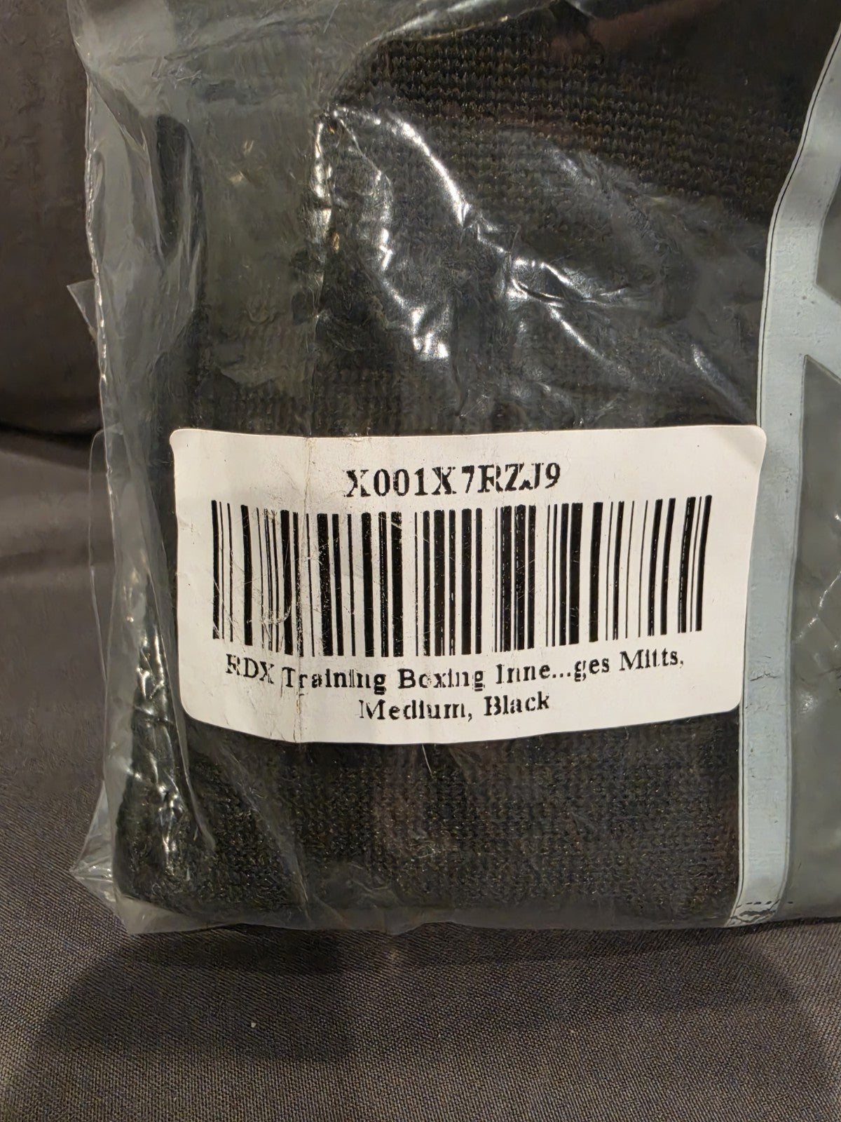 Boxing Hand Wraps Training Gear with Wrist Strap - Medium Black