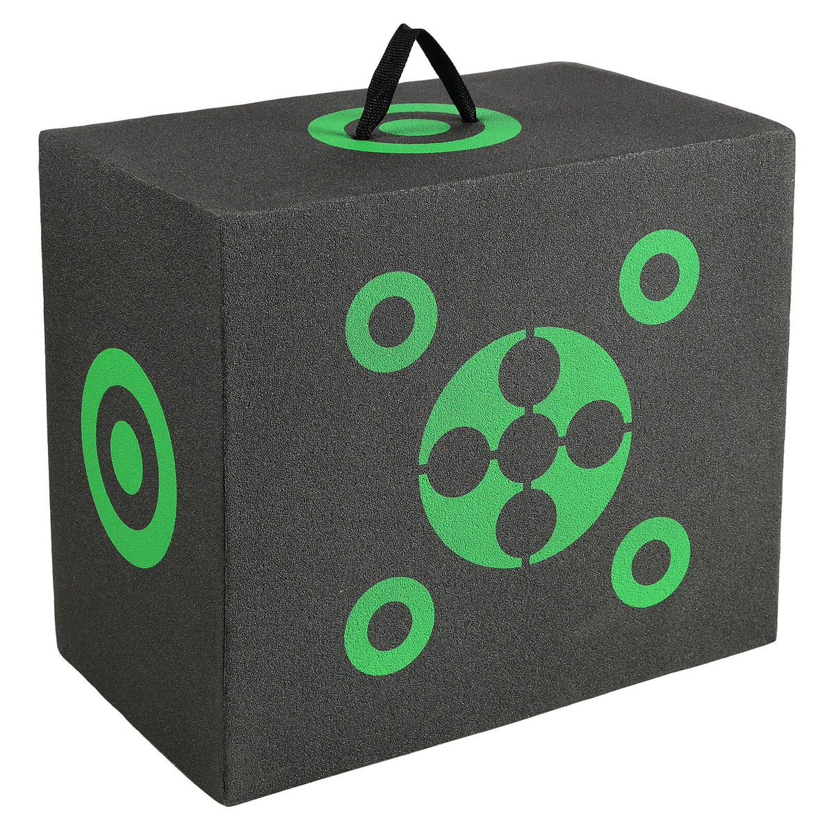 16x18 Foam Archery Target for Outdoor Practice, Portable Bow Shooting Cube