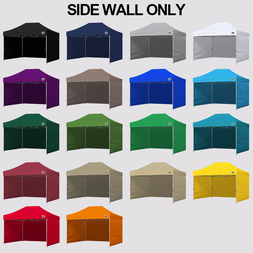 10x15 Ft Enclosure Side Walls Kit for EZ Pop Up Canopy Gazebo Tent - Water-Resistant